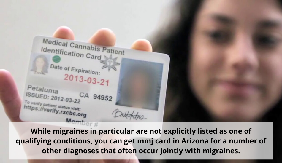 Arizona medical card for migraines